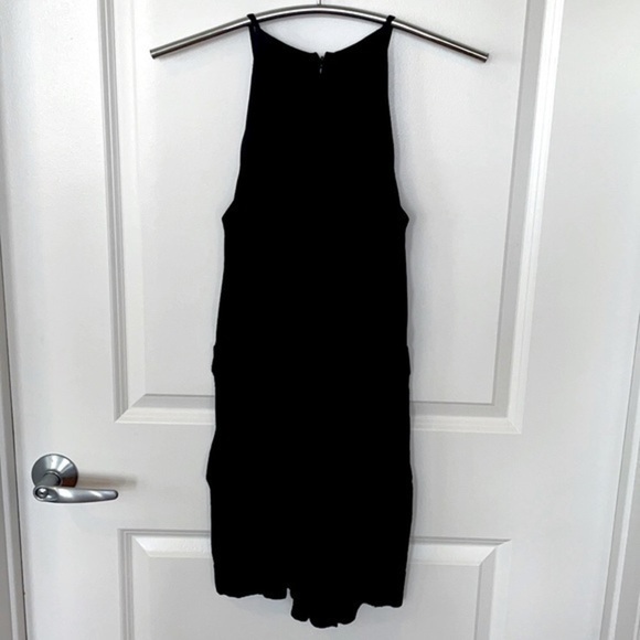 Mango Dresses & Skirts - MNG | Women’s MNG SUIT COLLECTION Black Half Back Zip Shorts Jumper, Size XXS